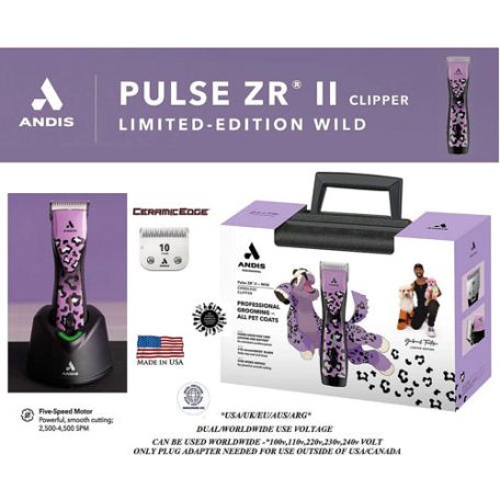 Andis Pulser ZR II Wild 2 akkus nyírógép (RENDELÉSRE)