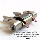  Heiniger Saphir és Opal fejtartó szerkezet