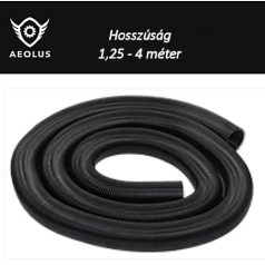 Gégecső  4 m, Aeolus vízkicsapó gépekhez