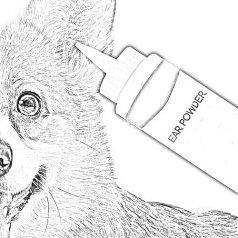 Epiláló, fülszőr kiszedést segítő por